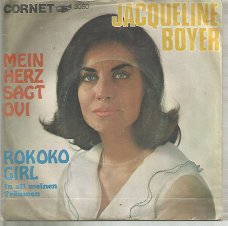 Jacqueline Boyer ‎– Mein Herz Sagt Oui (1969)
