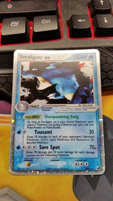 Feraligatr ex 103/115 EX Unseen forces nm