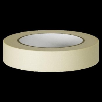 10 rollen Afplaktape 25 mm X 25 meter - 1