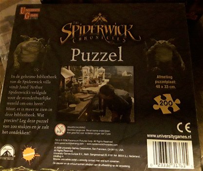 Legpuzzel van The Spiderwick Chronicles - 2