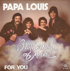 singel Brotherhood of Man - Papa Louis / For you