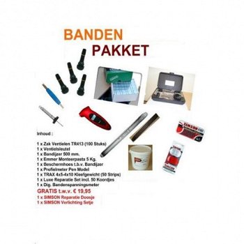 Bandenreparatieset Voor Starters - 1