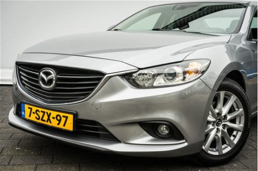 Mazda 6 - 6 2.2D 150pk Skylease Full map navigatie/ Trekhaak/ Climate control/ Tel. bluetooth/ Cruis - 1