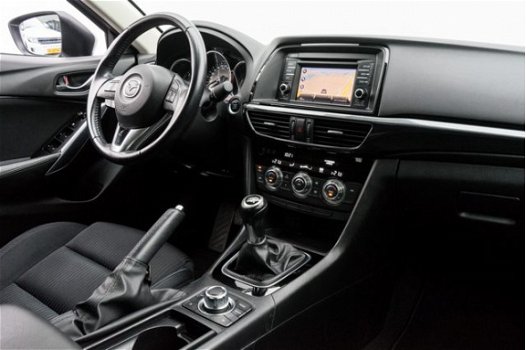 Mazda 6 - 6 2.2D 150pk Skylease Full map navigatie/ Trekhaak/ Climate control/ Tel. bluetooth/ Cruis - 1