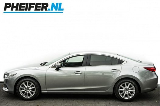 Mazda 6 - 6 2.2D 150pk Skylease Full map navigatie/ Trekhaak/ Climate control/ Tel. bluetooth/ Cruis - 1