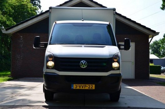 Volkswagen Crafter - 2.0 TDI Bakwagen Airco/Navi/Laadklep/Zijdeur - 1