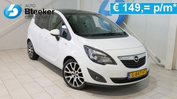 Opel Meriva - 1.4 T 140pk Edition Airco Cruise 18 inch AFL Stoel/stuur verwarm - 1