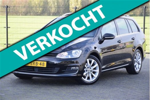 Volkswagen Golf Variant - 7 1.6 TDI Highline 2013 Navigatie Airco Trekhaak - 1