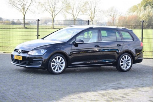 Volkswagen Golf Variant - 7 1.6 TDI Highline 2013 Navigatie Airco Trekhaak - 1