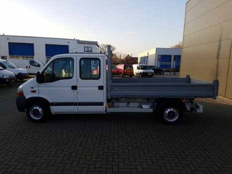 Renault Master - bestel T35 2.5 dCi L3 H1 DC Kipper airco cruise 6 persoons - 1