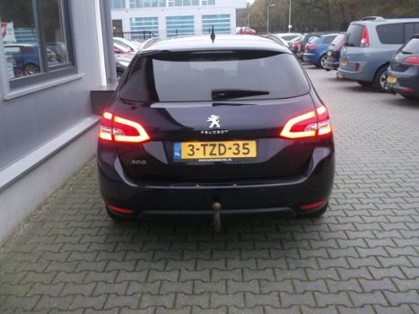 Peugeot 308 SW - 1.6 BlueHDI Blue Lease Executive navi pano ecc cruise camera trekhaak - 1