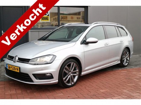 Volkswagen Golf Variant - 1.6 TDI 110pk R-line Business Edition R Dynaudio, Panoramadak , Achteruitr - 1