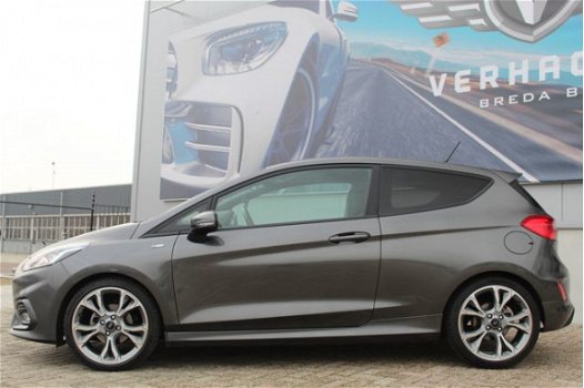 Ford Fiesta - 1.0 EcoBoost ST-Line 125PK | NAVI | HALF-LEDER | 17''LM-VELGEN - 1