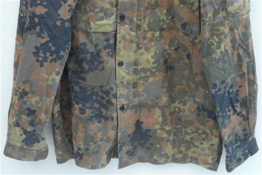 Jas, Gevechts, Uniform, Flecktarn, Bundeswehr, maat: 7585/9095, 2006.(Nr.1) - 2