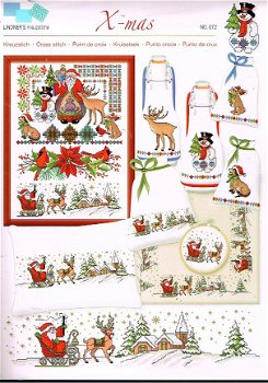 LINDNER'S ORIGINEEL BORDUURPATROON , KERST 072 - 1