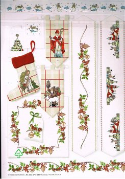 LINDNER'S ORIGINEEL BORDUURPATROON , KERST 044 - 2