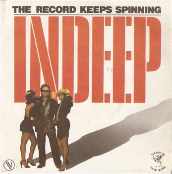 singel Indeep - The record keeps spinning / instrumental - 1
