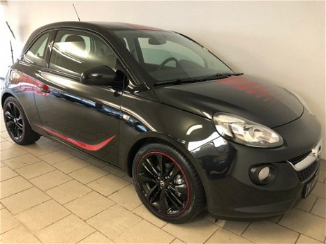 Opel ADAM - 1.2 SPEC UITVOERING RODE ACCENT ZWARTE VELG AIRCO ELEK RAMEN CENT VERGR ZEER NETTE AUTO - 1