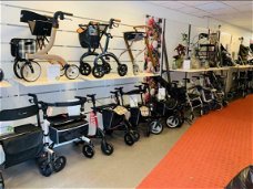 Rollator, nieuw en gebruikte modellen vanaf €35,00 in onze showroom