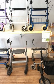 Rollator, nieuw en gebruikte modellen vanaf €35,00 in onze showroom - 5