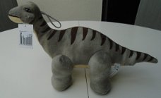 KNUFFEL DINO GRIJS NIEUW