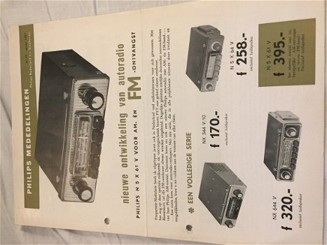 Ordner Vintage Brochures en Service Documentatie AUTORADIO's (D215) - 3