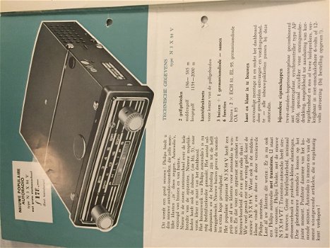 Ordner Vintage Brochures en Service Documentatie AUTORADIO's (D215) - 6