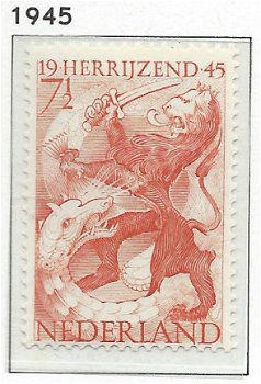 Nederland - Bevrijdingszegel - 1945 - NVPH 443 - Serie - Postfris - 1