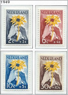 Nederland - Rode Kruis - 1949 - NVPH 538#541 - Serie - Postfris