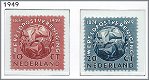 Nederland - 75 Jaar UPU - 1949 - NVPH 542#543 - Serie - Postfris - 1 - Thumbnail