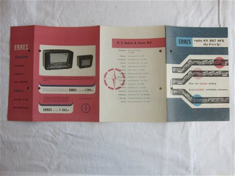 ERRES KY557 HFS Radio introductie brochure 1955 (D113) - 3