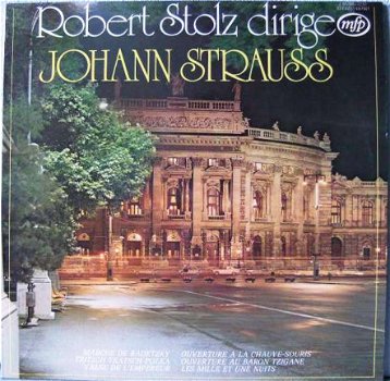 Klassieke LP Robert Stoltz - Dirige Johann Strauss - 1