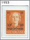 Nederland - Watersnood 1953 - NVPH 601 - Serie - Postfris - 1 - Thumbnail