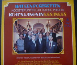 Wat een portretten - Karel Prior - Kom's langs in Des Indes - LP 1987