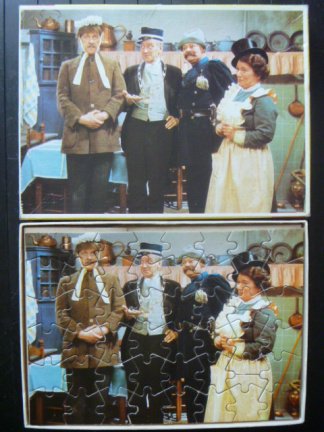 Swiebertje puzzel - Vintage - met Saartje (Jetty Cantor), de Burgermeester en Bromsnor - nr. 1