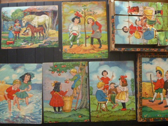 Swiebertje puzzel - Vintage - met Saartje (Jetty Cantor), de Burgermeester en Bromsnor - Afbeelding 6