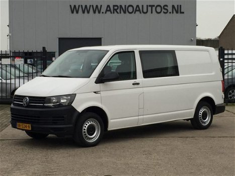 Volkswagen Transporter - 2.0 TDI L2H1 BLUEMOTION DUBBEL CABINE Comfortline, AIRCO, CRUISE CONTROL, S - 1