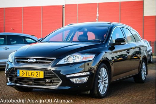 Ford Mondeo Wagon - 1.6 EcoBoost Platinum , Navi , Schuif-kanteldak , Xenon - 1