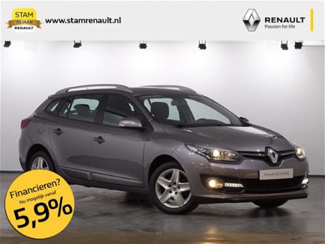 Renault Mégane Estate - TCe 115pk Expression Navig., Airco, Cruise, Park. sens., 16'' Lichtm. velg - 1