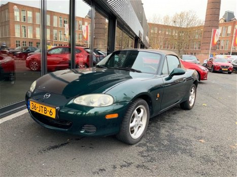 Mazda MX-5 - 1.6i Leder/stoelverwarming/lichtmetaal/Nardi stuur - 1