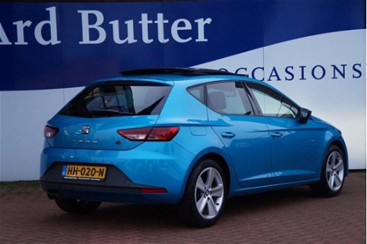 Seat Leon - 1.4 EcoTSI FR Connect Xenon+Leder+Navigatie+Camera+Panodak - 1