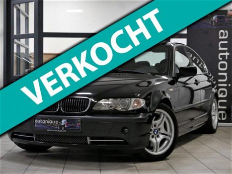 BMW 3-serie - 330i Youngtimer *186dkm* Verzorgde staat VOL LEDER / Xenon / Navi M Motorsport Velgen - 1