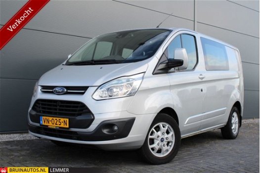 Ford Transit Custom - 270 2.2 TDCI L1H1 125 PK Leer DC schitterende Ford - 1