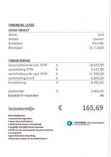 Ford Transit Courier - Trend Duratorq Euro 6.2 75pk Airconditioning Cruisecontrol Lichtmetalenwielen