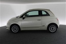 Fiat 500 C - 0.9 TwinAir Lounge Automaat 85pk Leer/Stof Navigatie Blue & Me