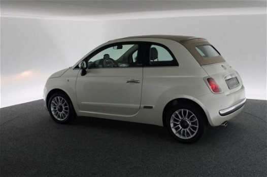 Fiat 500 C - 0.9 TwinAir Lounge Automaat 85pk Leer/Stof Navigatie Blue & Me - 1