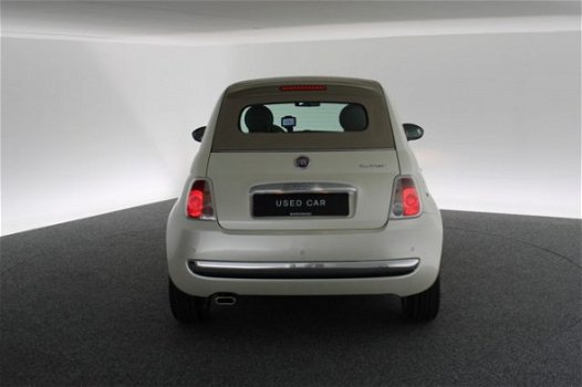 Fiat 500 C - 0.9 TwinAir Lounge Automaat 85pk Leer/Stof Navigatie Blue & Me - 1