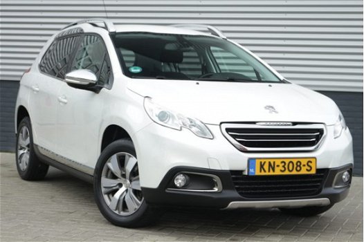 Peugeot 2008 - 1.2 110PK ALLURE NAVI ECC LMV CRUISE HALFLEDER CHROOM DONKER GLAS ETC FINANCIEREN AL - 1