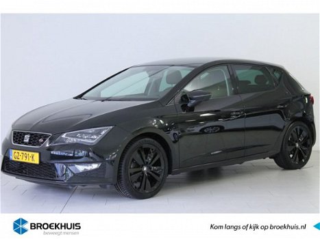 Seat Leon - 1.4 EcoTSI FR Connect 150PK | LEER-PAKKET | NAVIGATIE | LEER | PARKEERCAMERA | PDC V+A+ - 1