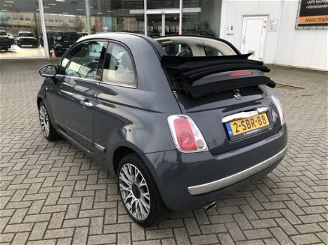 Fiat 500 C - 0.9 TwinAir Lounge Xenon Climate Leder Bluetooth Pdc - 1